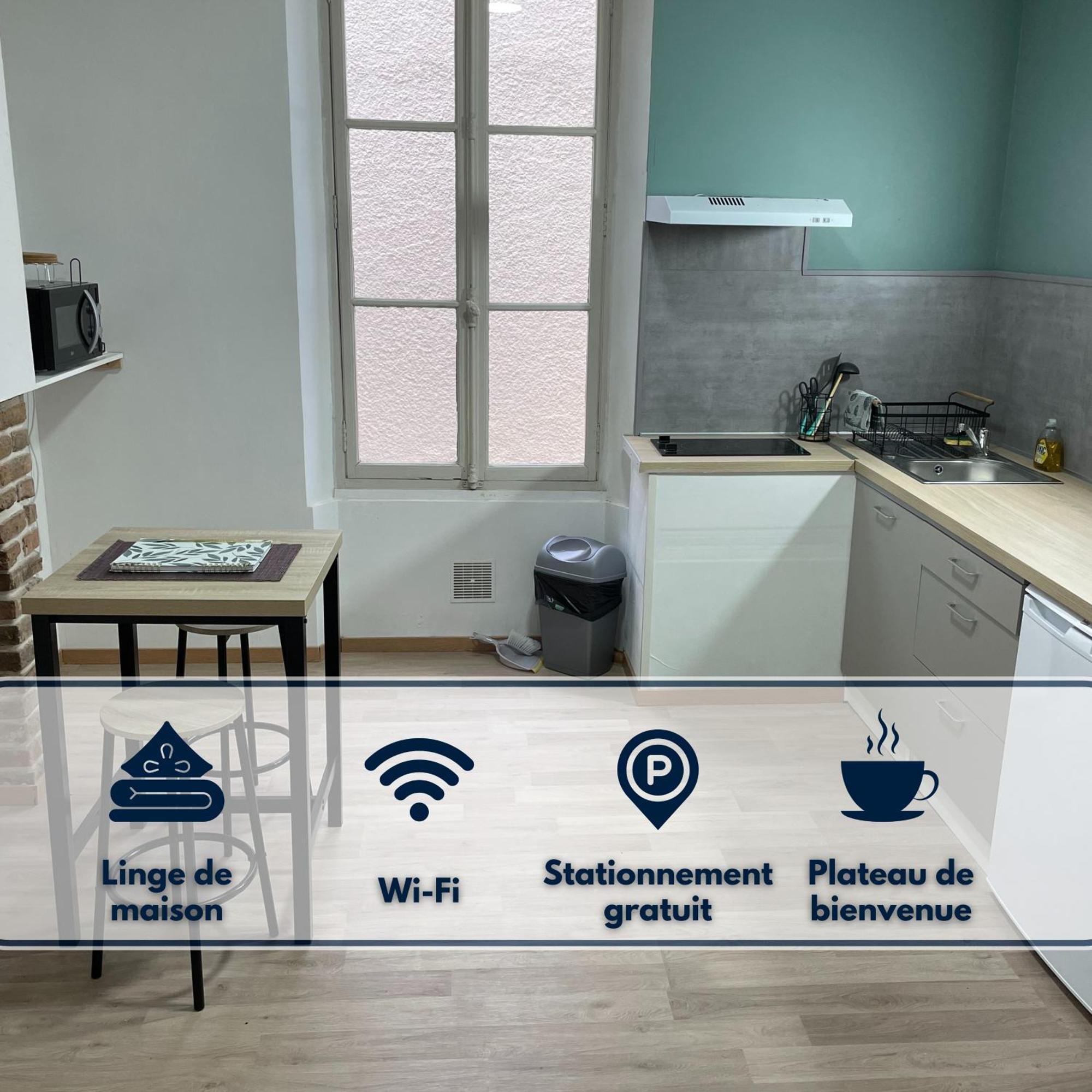 Logement Cosy Avec Stationnement Gratuit Труа Экстерьер фото